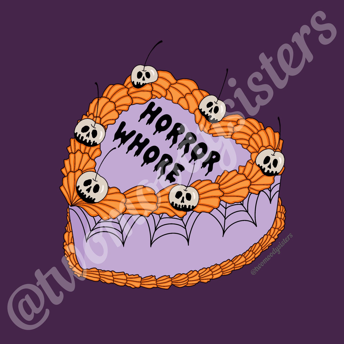 'Horror Whore' art print