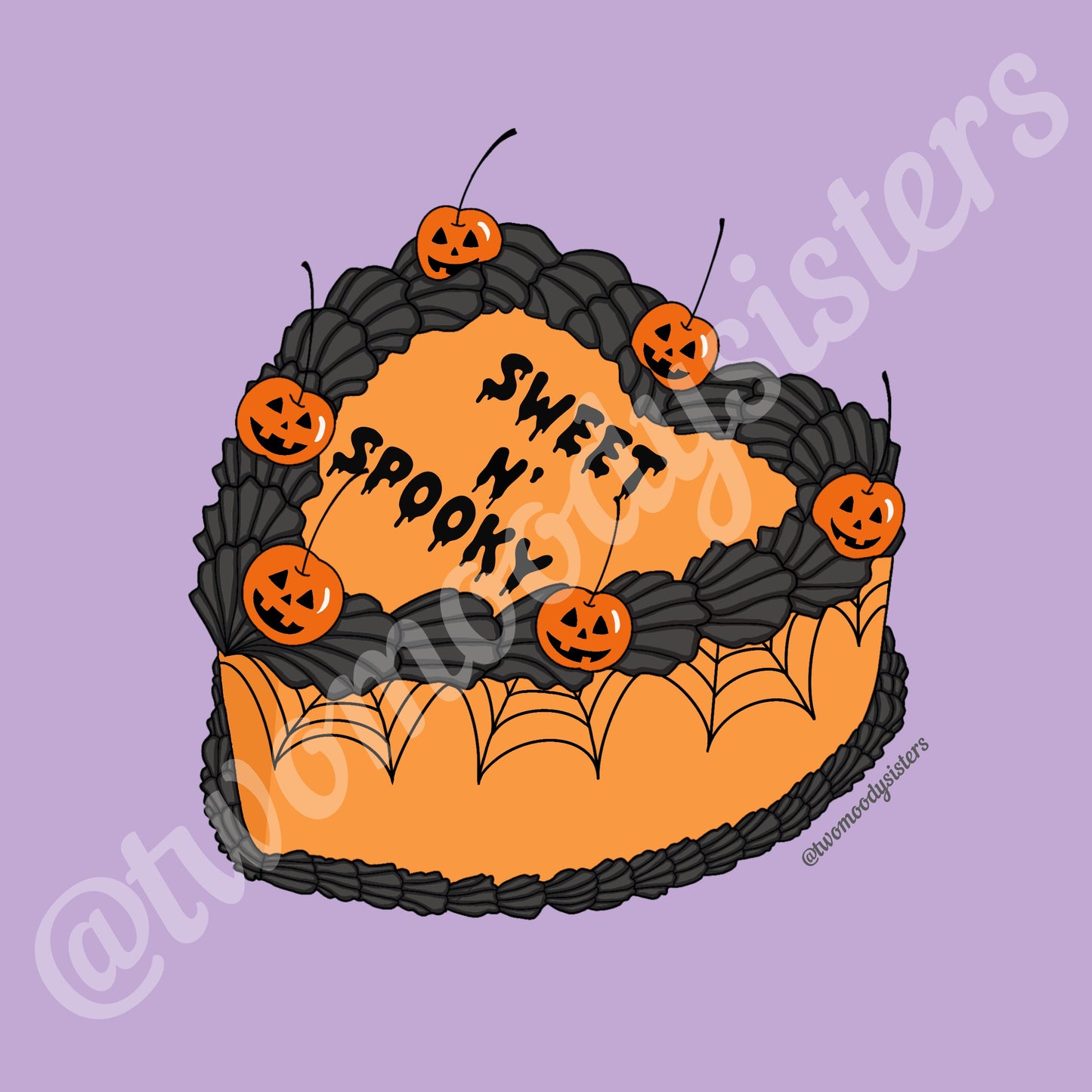 'Sweet n' Spooky' art print