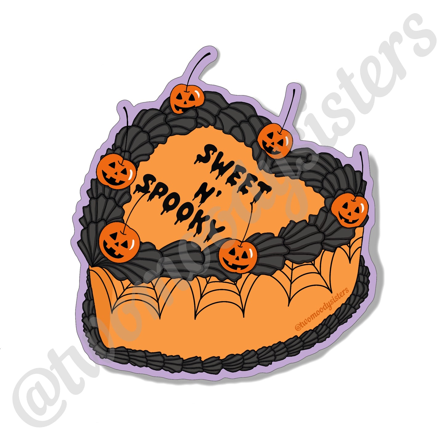 'Sweet n' Spooky' sticker