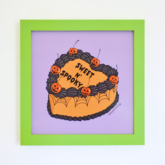 'Sweet n' Spooky' art print